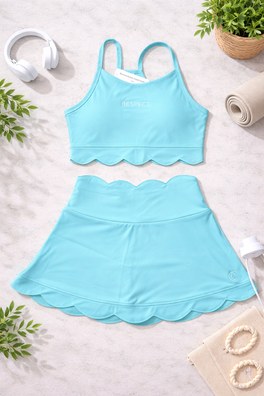 Respect | Girls Tennis Skirt Set