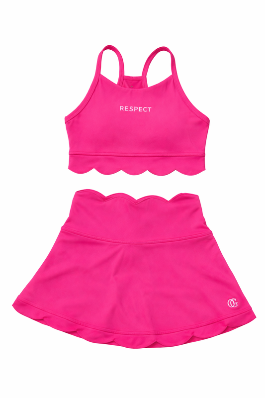 Respect | Girls Tennis Skirt Set