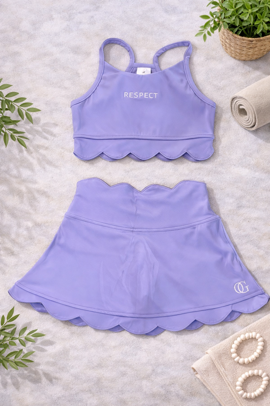 Respect | Girls Tennis Skirt Set