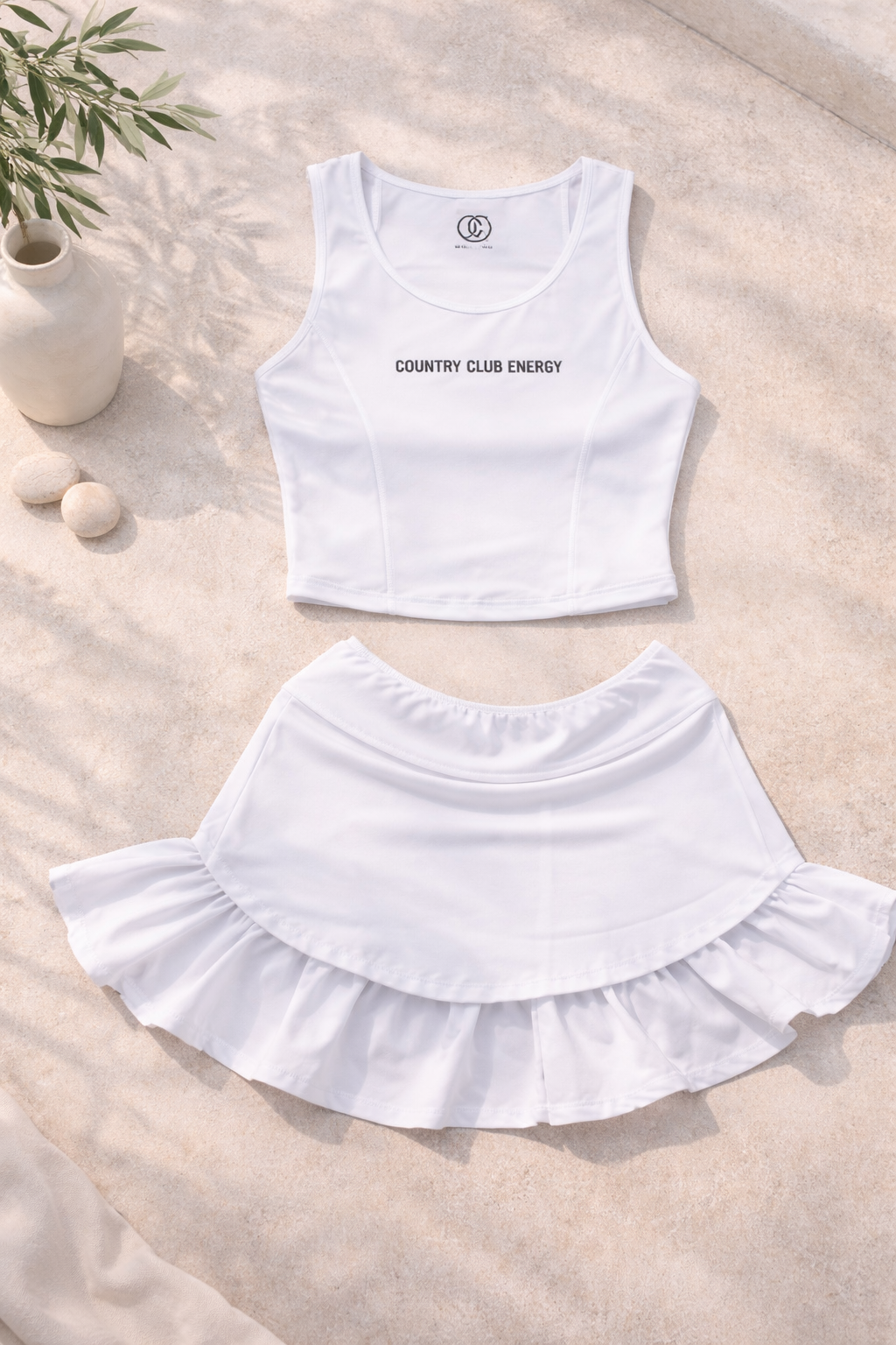 Country Club Energy | Girls Athleisure Skirt Set