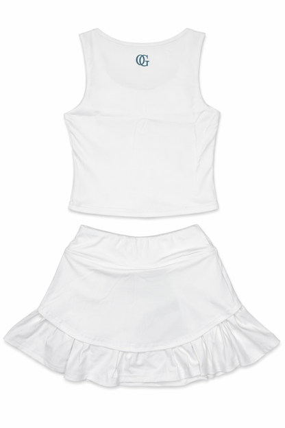 Country Club Energy | Girls Athleisure Skirt Set