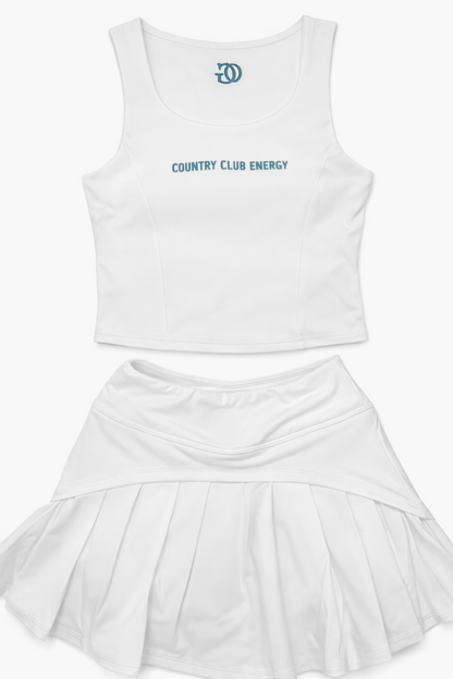 Country Club Energy | Girls Athleisure Skirt Set