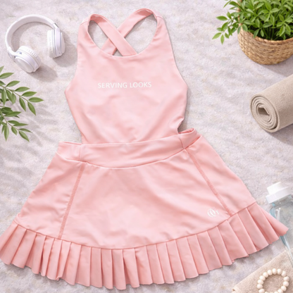 Serving Looks  | Girls Tennis Dress