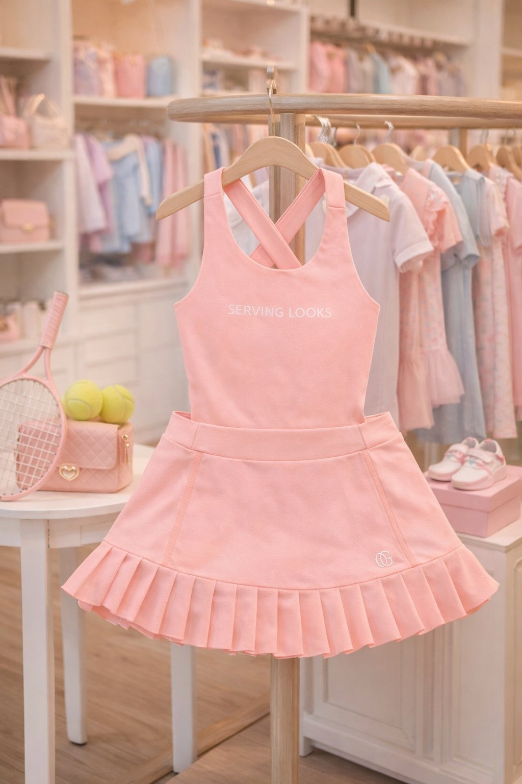 Serving Looks  | Girls Tennis Dress