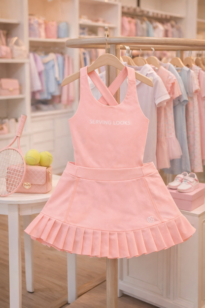 Serving Looks  | Girls Tennis Dress
