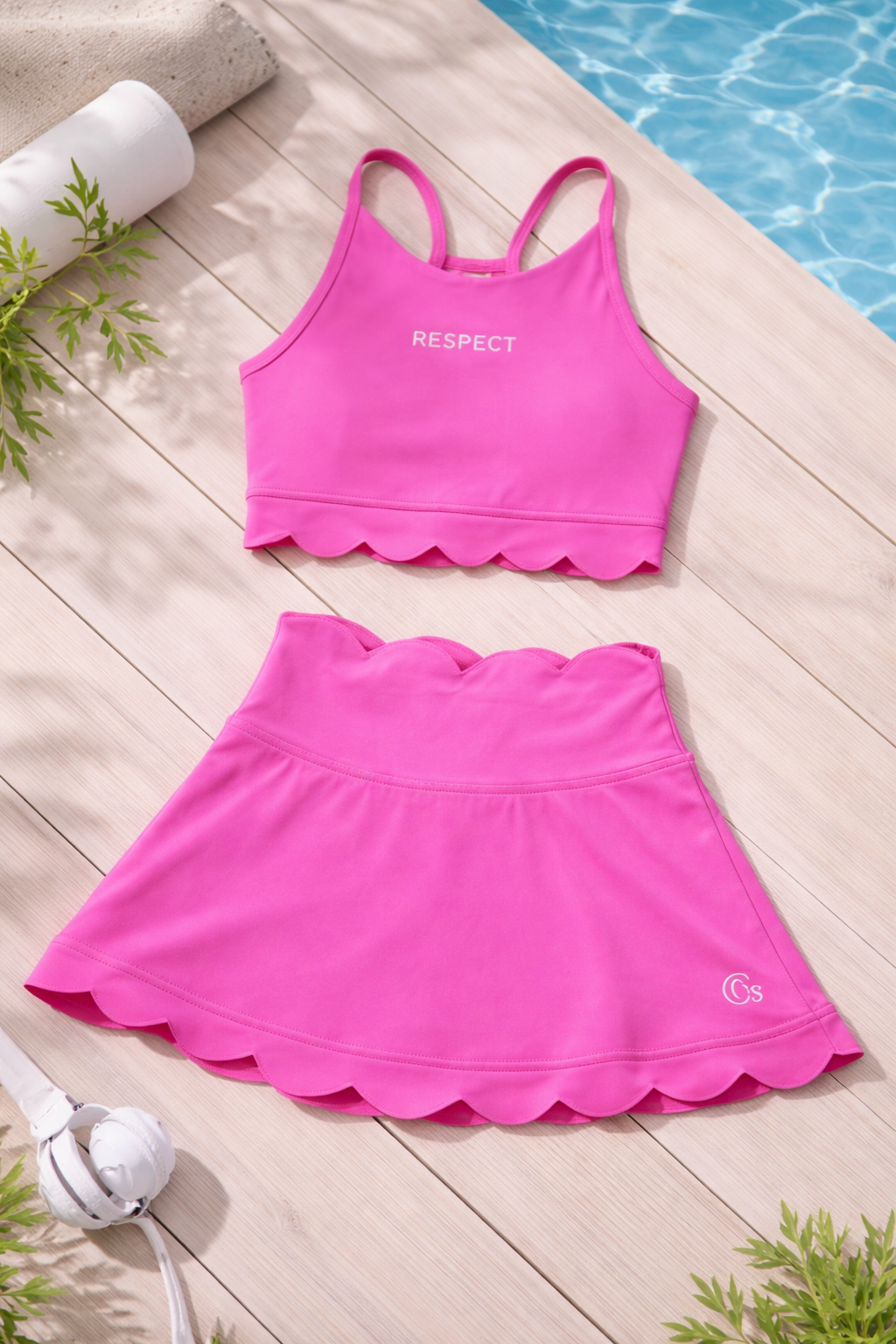 Respect | Girls Tennis Skirt Set