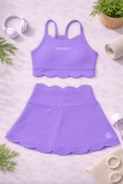 Respect | Girls Tennis Skirt Set