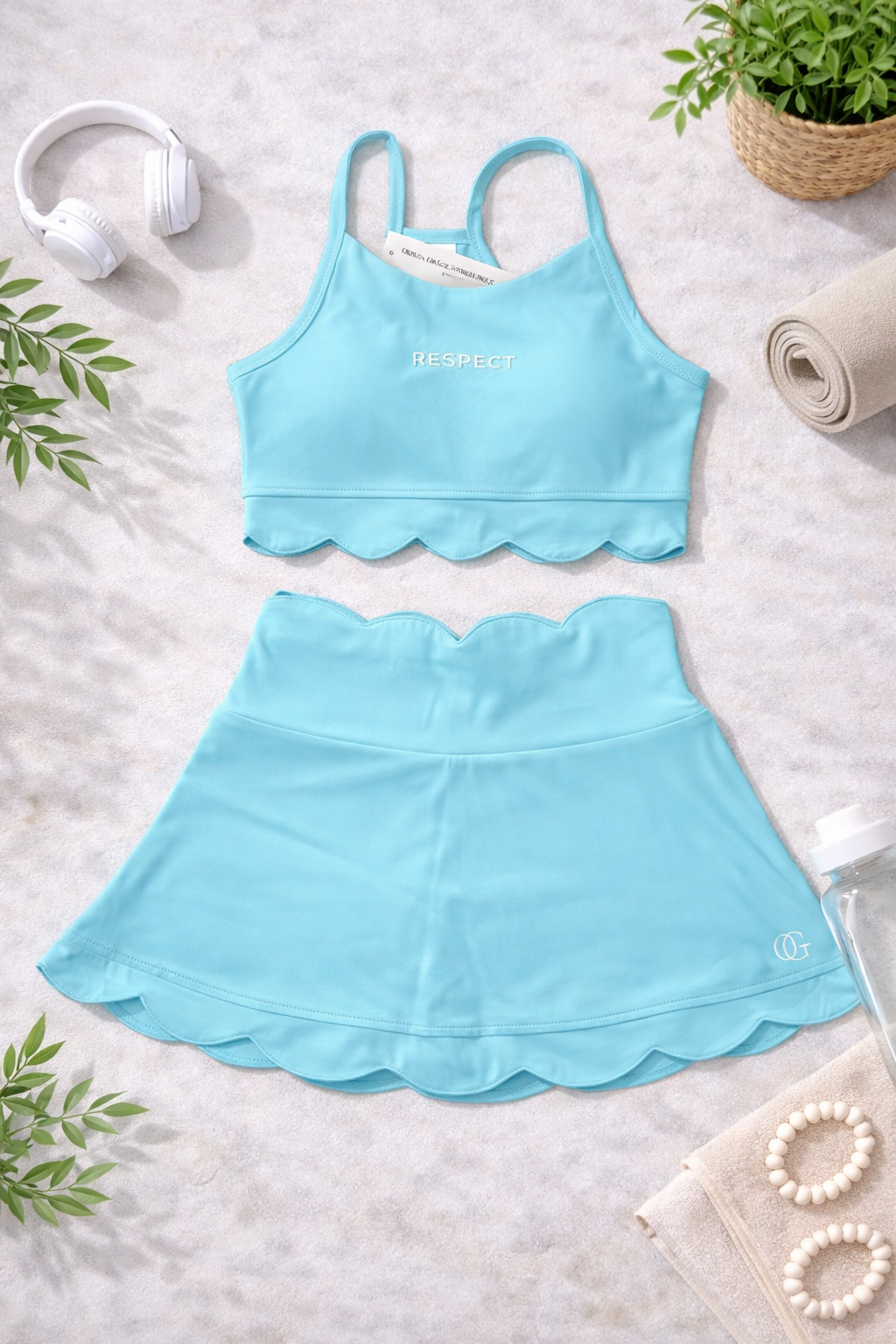Respect | Girls Tennis Skirt Set