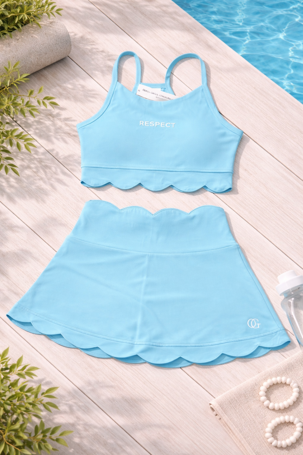 Respect | Girls Tennis Skirt Set